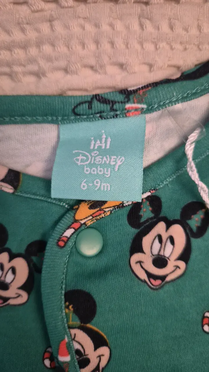 Enterito bebé Disney Mickey verde - 3