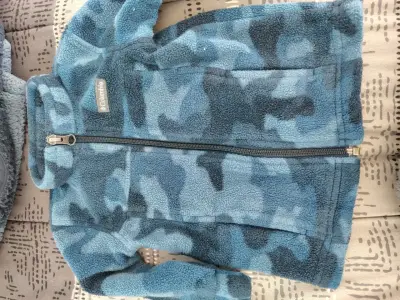 Chaqueta polar Columbia azul camuflaje - miniatura 1