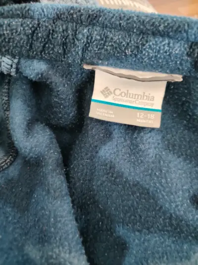 Chaqueta polar Columbia azul camuflaje - miniatura 2