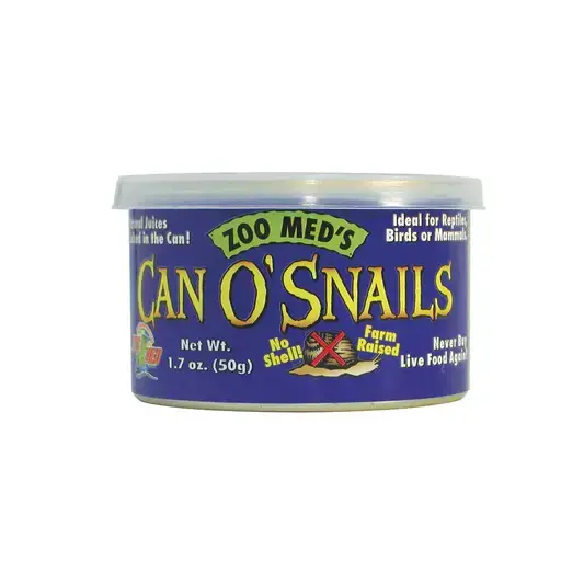 Can O'Snails Caracoles enlata para reptiles y aves - 2