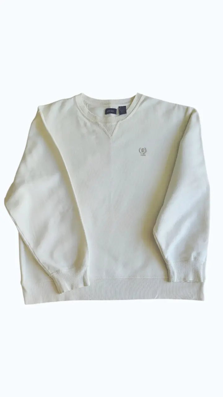 Polerón blanco Izod clásico unisex - 1