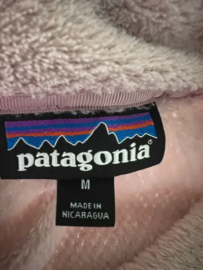 Polar Patagonia rosado talla M (10) - miniatura 1