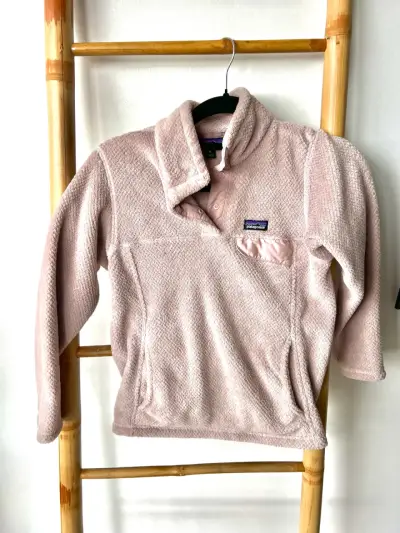 Polar Patagonia rosado talla M (10) - miniatura 4