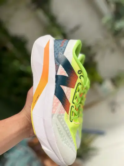 Zapatillas deportivas New Balance verde neón - miniatura 2