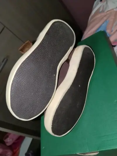 Botines de cuero marrón con forro cálido - miniatura 3