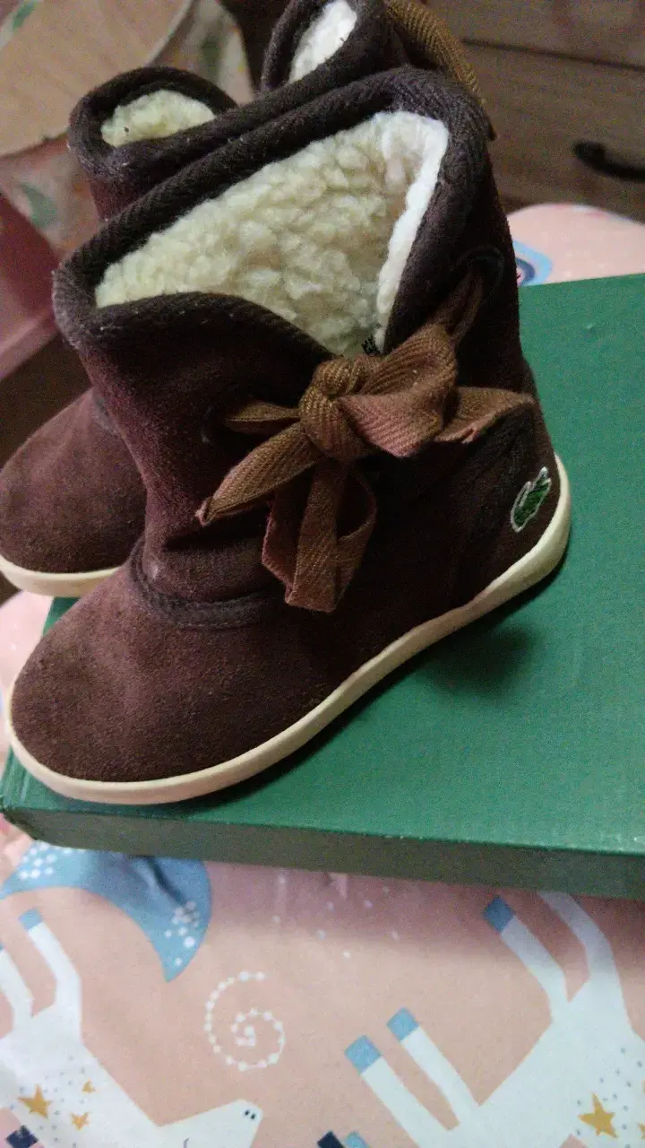 Botines de cuero marrón con forro cálido - 5