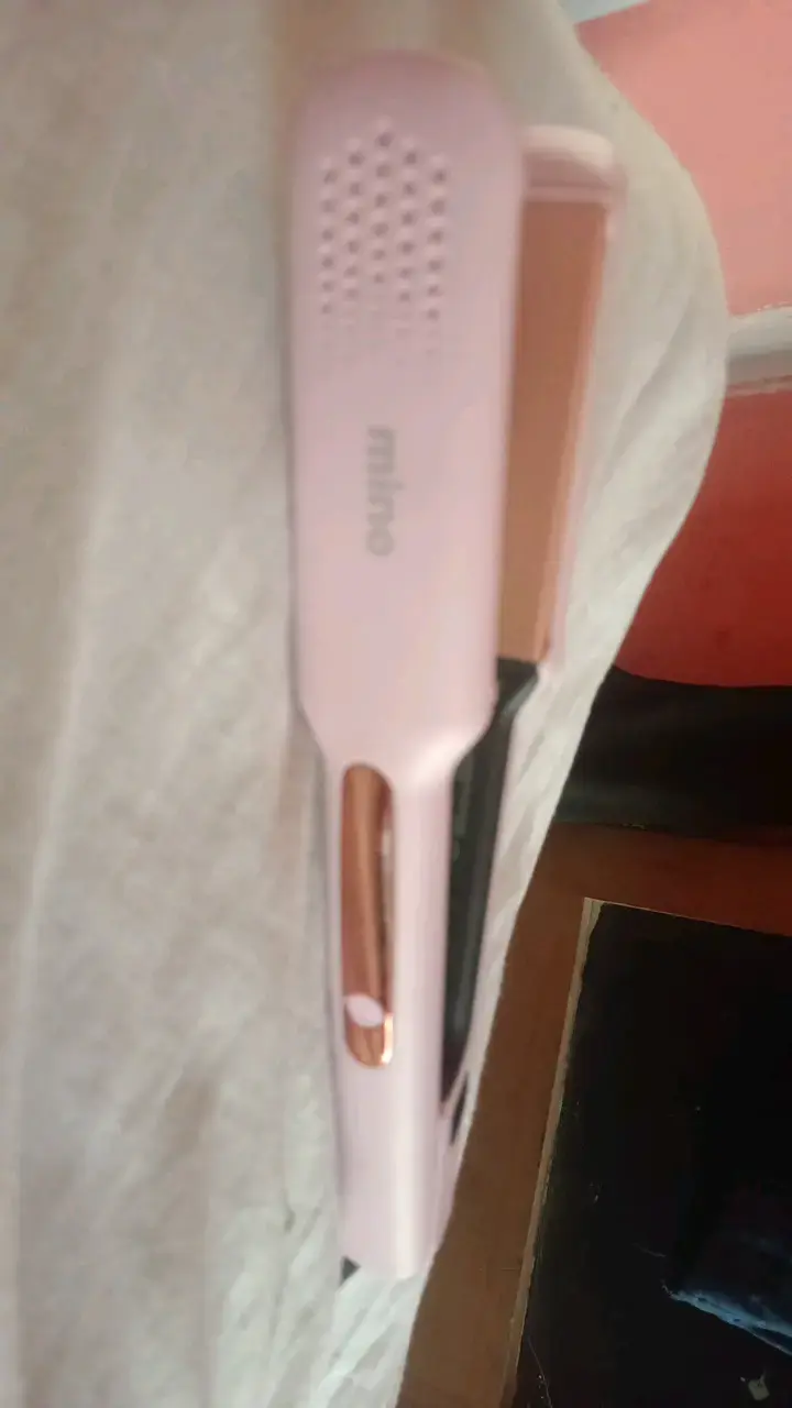 Plancha de pelo Mino rosa compacta - 1