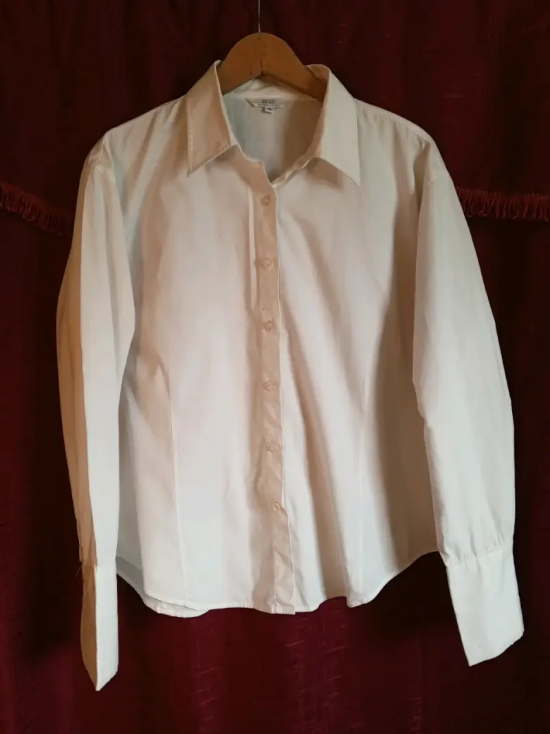 Camisa blanca de vestir