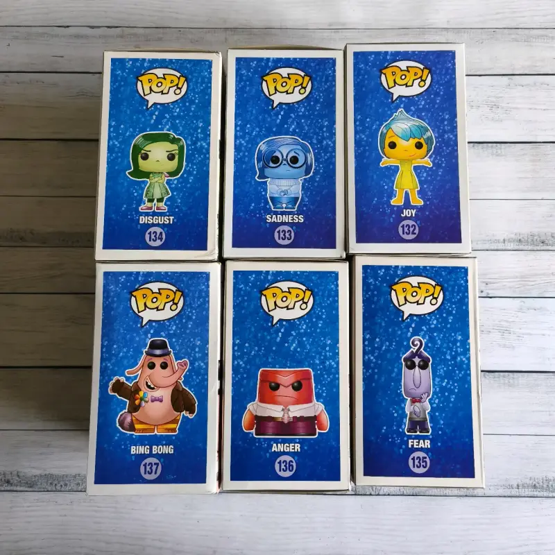 Set de figuras Funko Pop Inside Out - 3