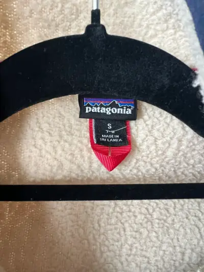Chaqueta polar Patagonia beige para niños - miniatura 3