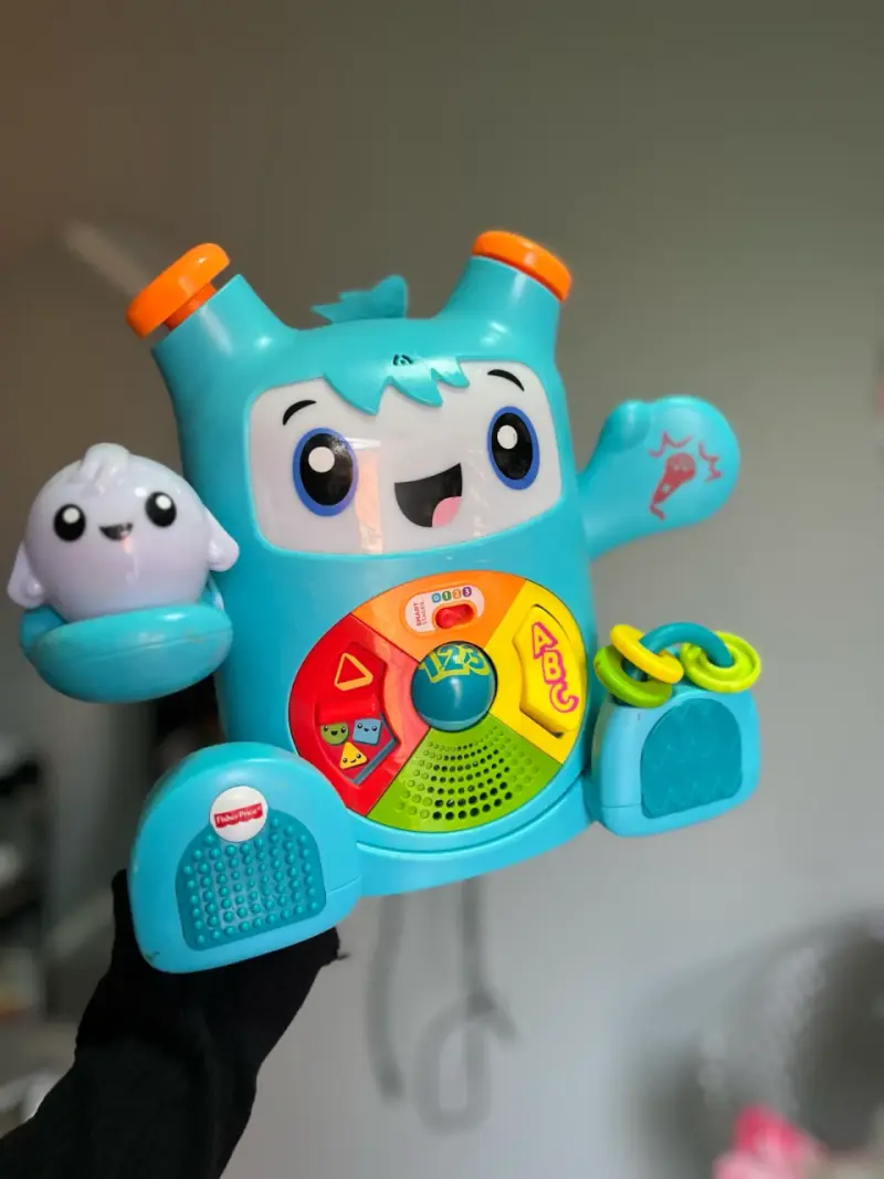 Juguete interactivo Fisher-Price azul