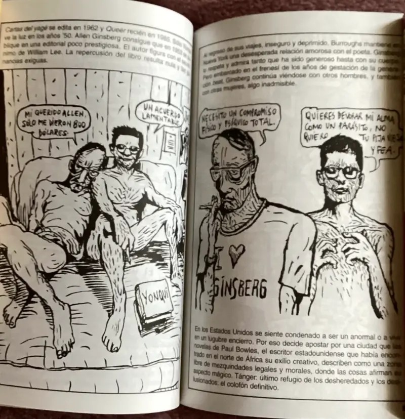 Libro 'Burroughs para Principiantes' ilustrado - 2