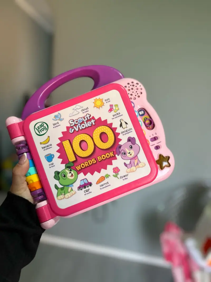 Libro interactivo LeapFrog 100 Words Book