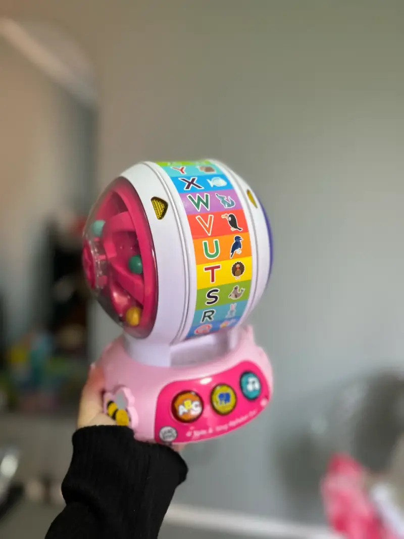 Juguete educativo giratorio ABC para niños