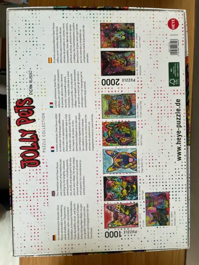 Rompecabezas Heye 1000 piezas Jolly Pets - miniatura 3