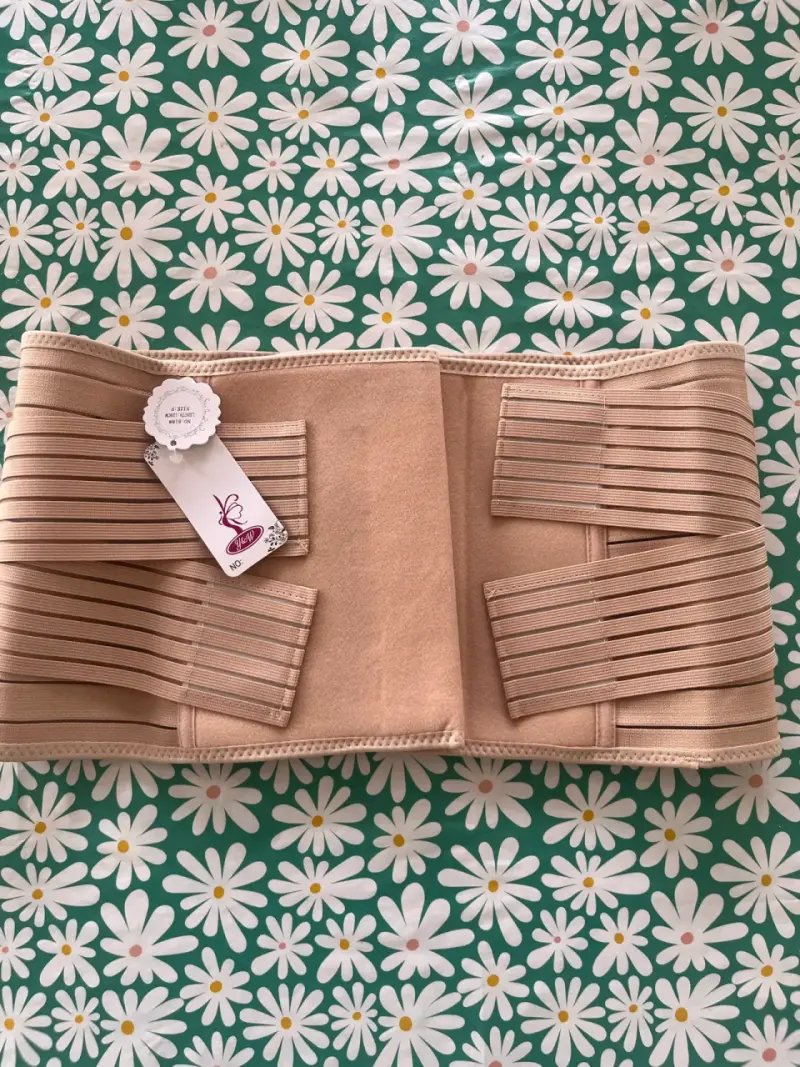 Faja postparto beige ajustable - 1