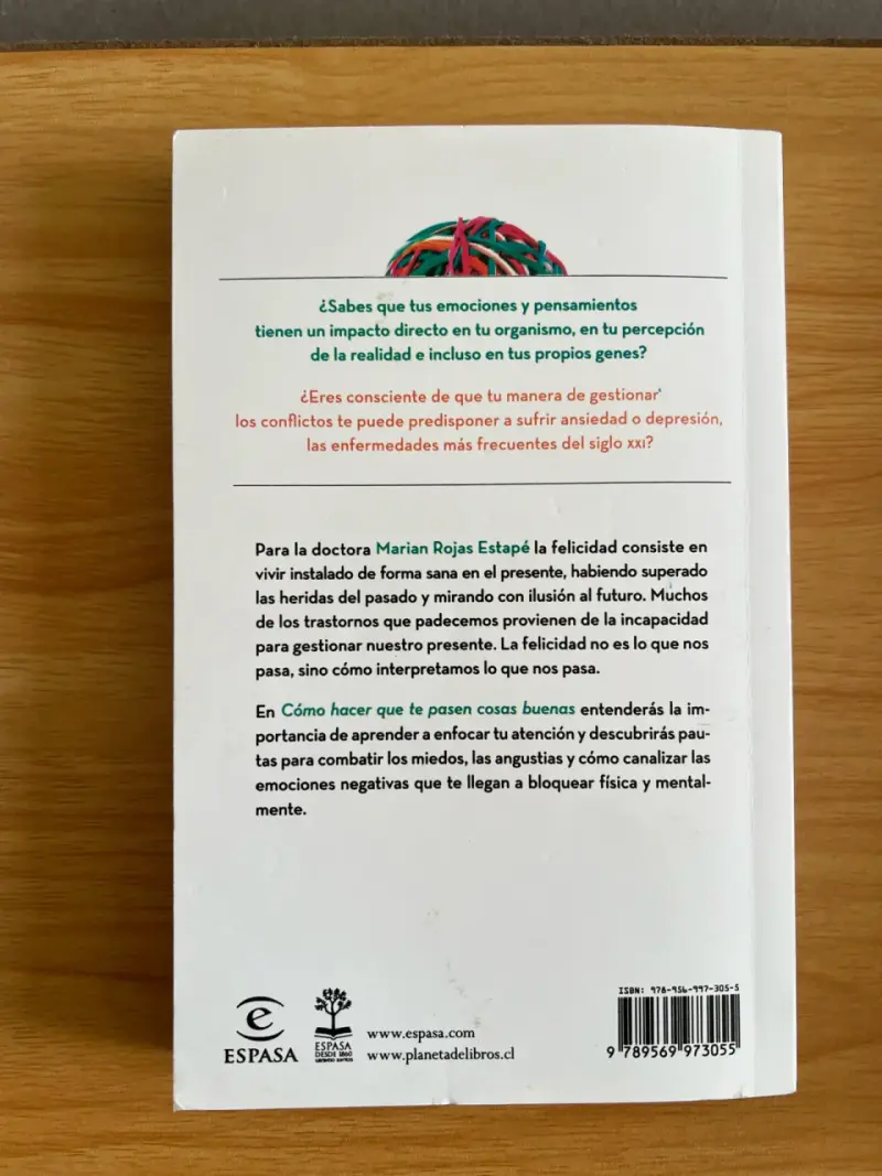 Libro 'Cómo hacer que te pasen cosas buenas' de Marian Rojas - 2