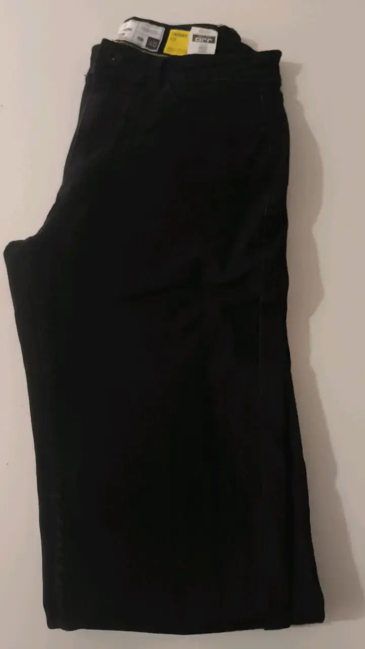 Jeans negros para hombre talla 40 - 1