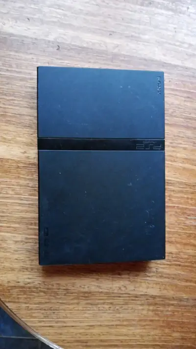 Consola PlayStation 2 Slim negra usada - miniatura 1