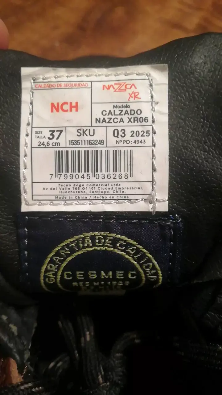 Botas de seguridad Nazca XR marrones - 3