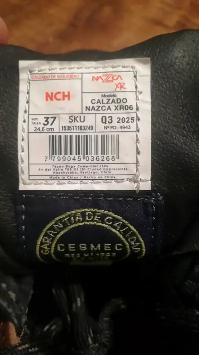 Botas de seguridad Nazca XR marrones - miniatura 3