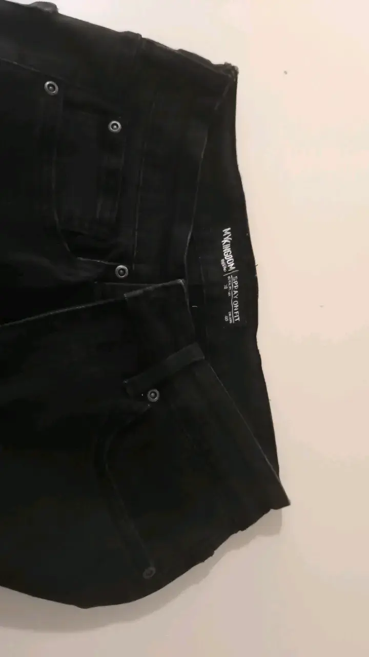 Jeans negros hombre Mossimo - 3