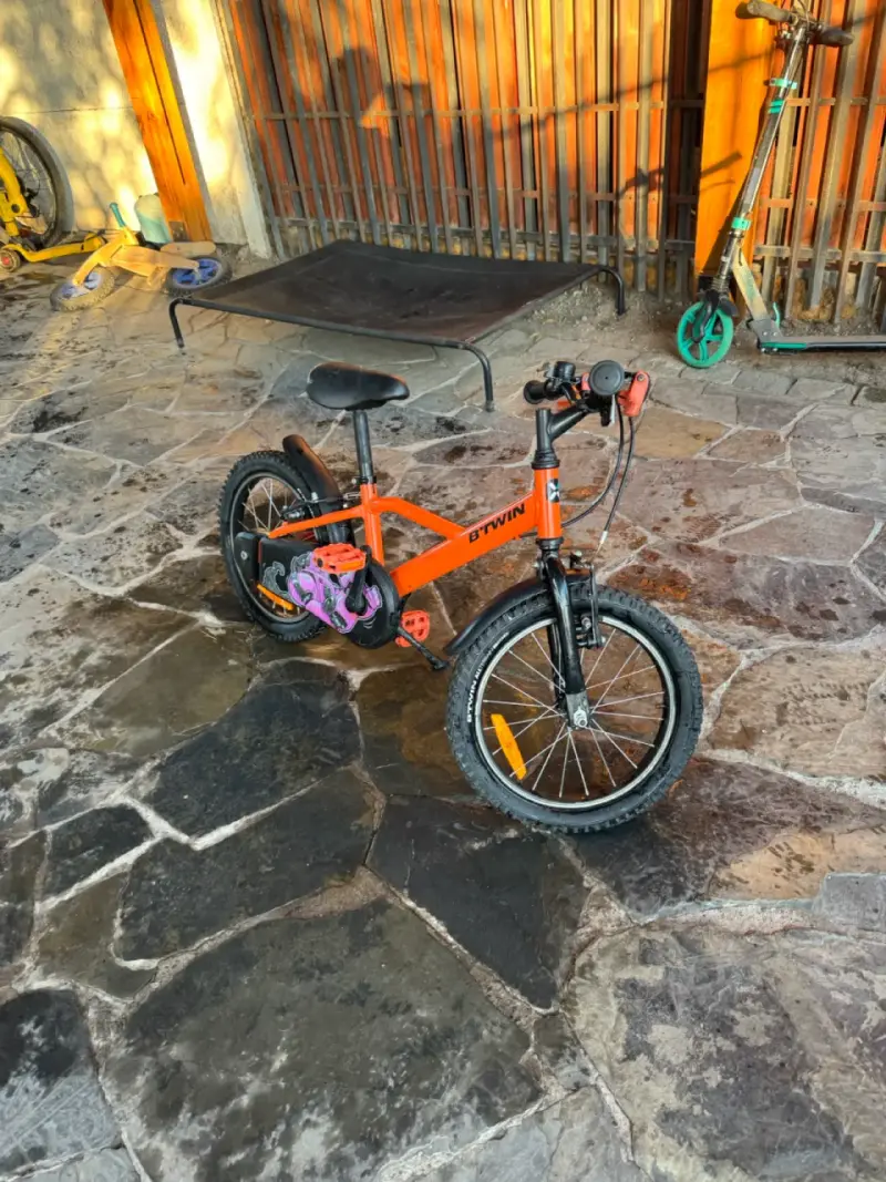 Bicicleta infantil B'Twin naranja Aro 16 - 2