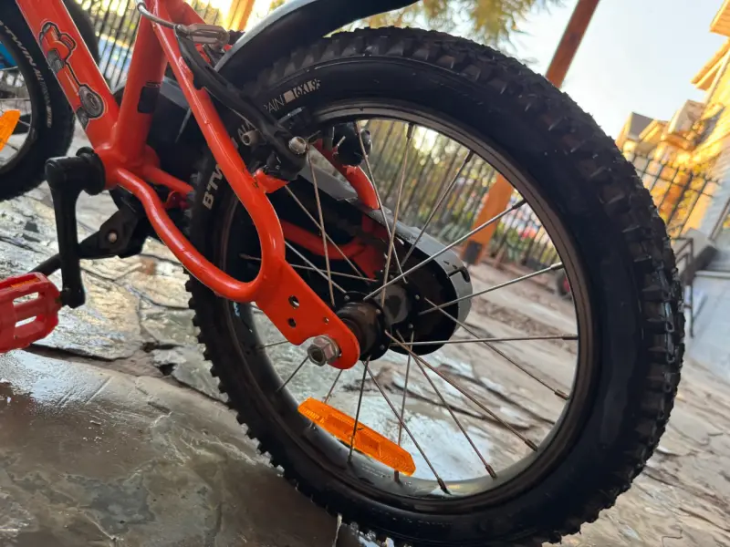 Bicicleta infantil B'Twin naranja Aro 16 - 3