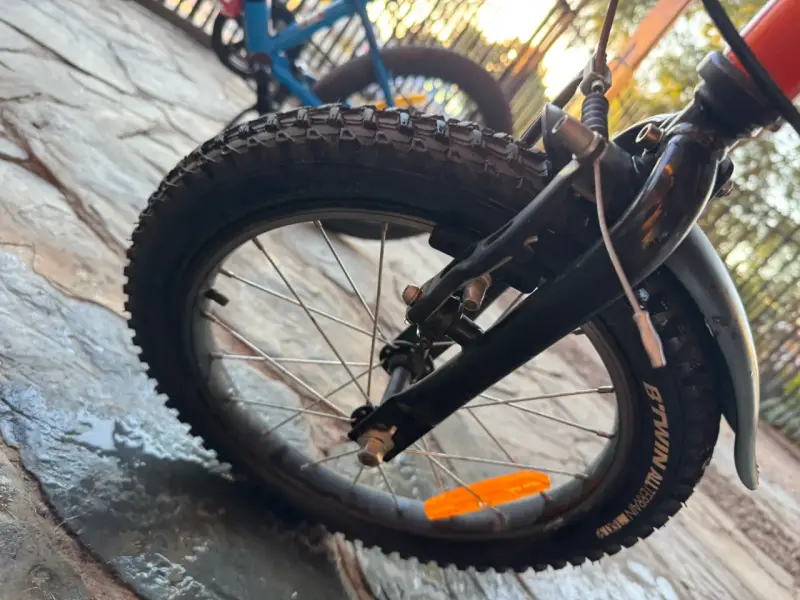 Bicicleta infantil B'Twin naranja Aro 16 - 4
