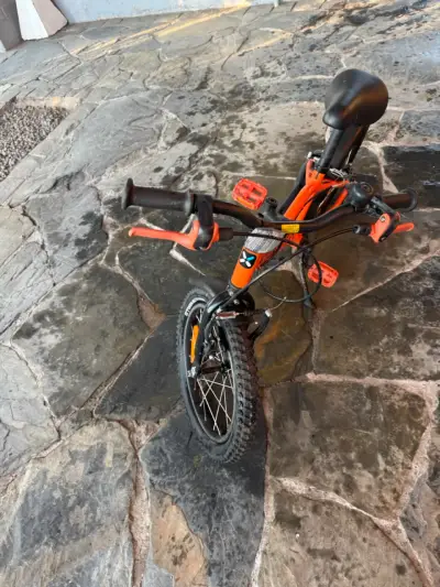 Bicicleta infantil B'Twin naranja Aro 16 - miniatura 5