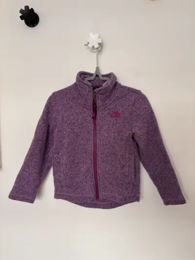 Polerón morado The North Face para niños - miniatura 1