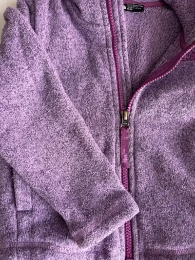 Polerón morado The North Face para niños - miniatura 4