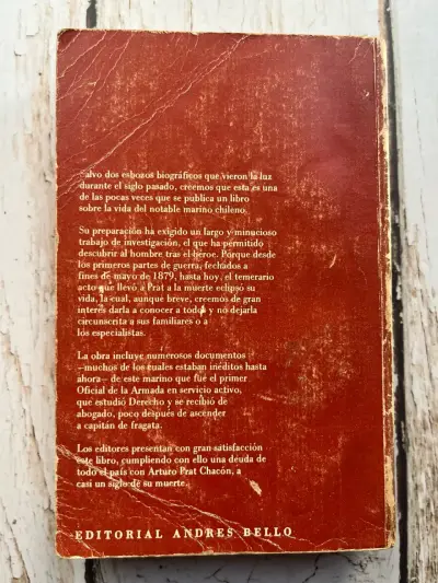 Libro 'Vida de Arturo Prat' por Rodrigo Fuenzalida - miniatura 3