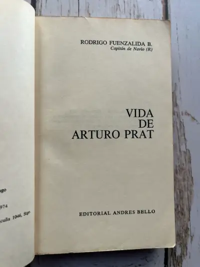 Libro 'Vida de Arturo Prat' por Rodrigo Fuenzalida - miniatura 4
