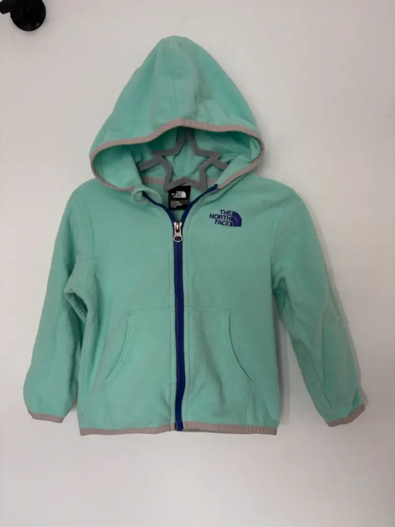 Polerón polar The North Face verde menta - 1