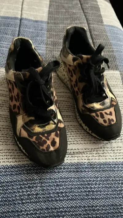 Zapatillas deportivas animal print mujer - miniatura 1