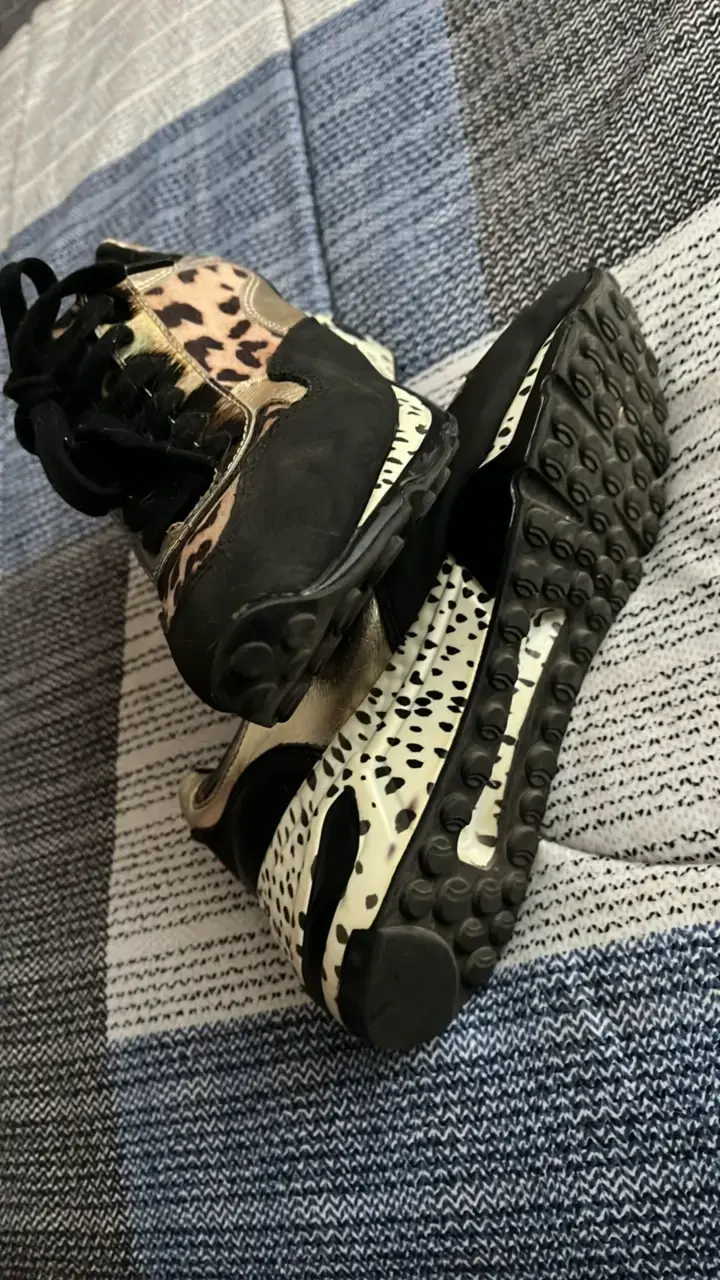 Zapatillas deportivas animal print mujer - 2