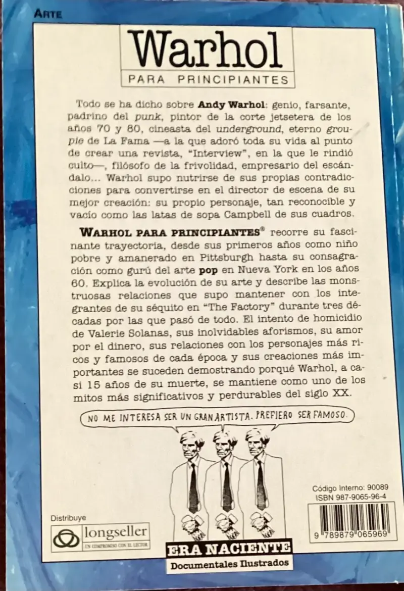 Libro 'Warhol para principiantes' de Santiago Rial Ungaro - 4