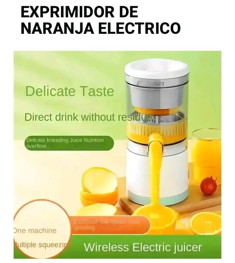 Exprimidor de naranja eléctrico compacto - 2