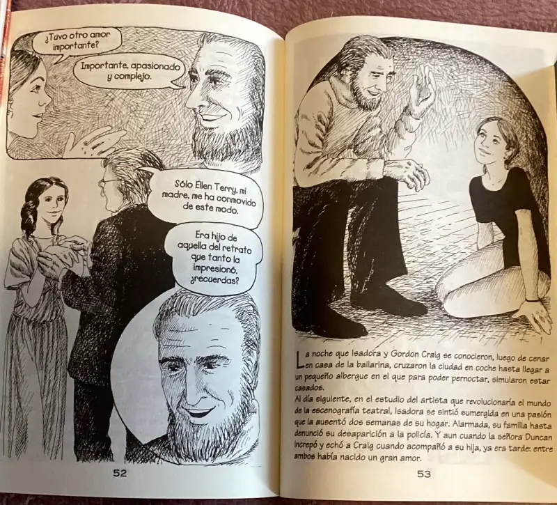 Libro Isadora Duncan para jóvenes - 2
