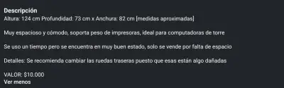 Escritorio de madera con estantes - miniatura 2