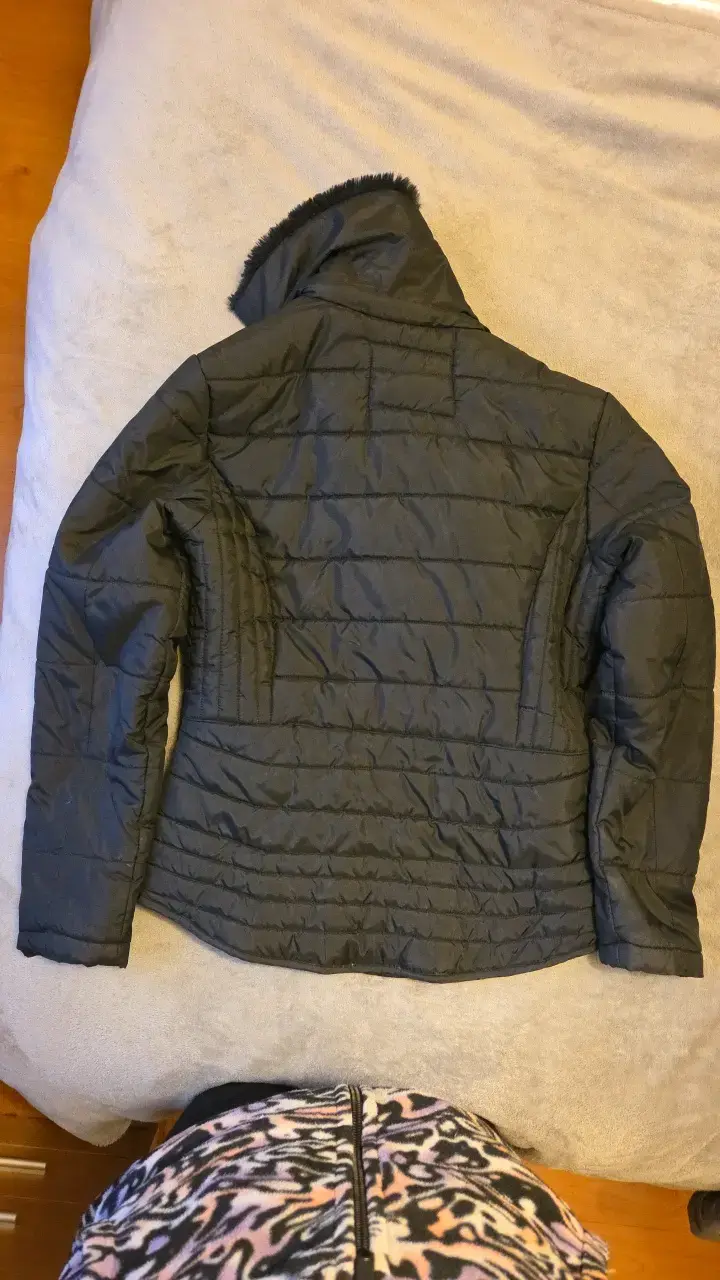 Parka negra para mujer - 4