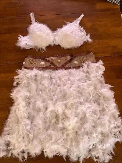 Disfraz de pascuence blanco para mujer - miniatura 2