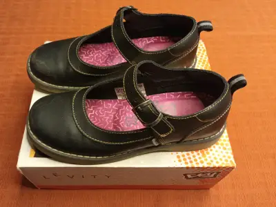 Zapatos escolares negros talla 34 - miniatura 3