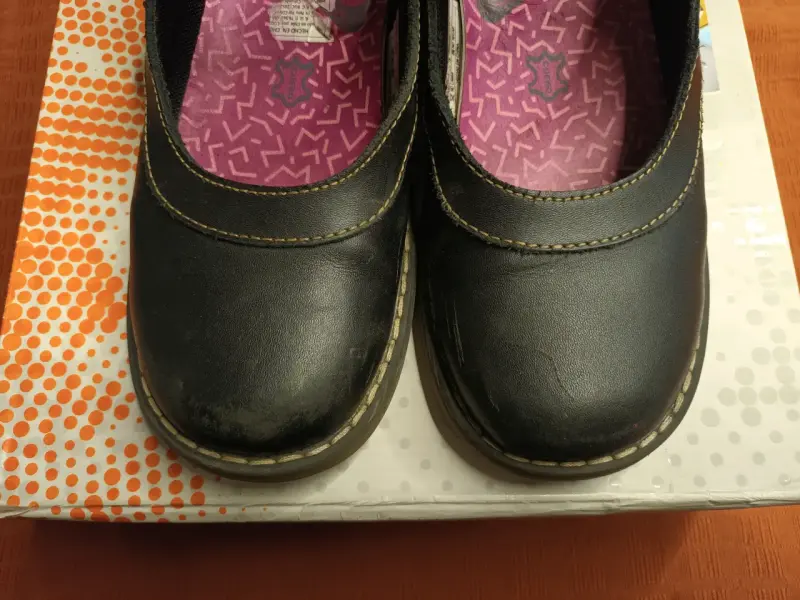 Zapatos escolares negros talla 34 - 6