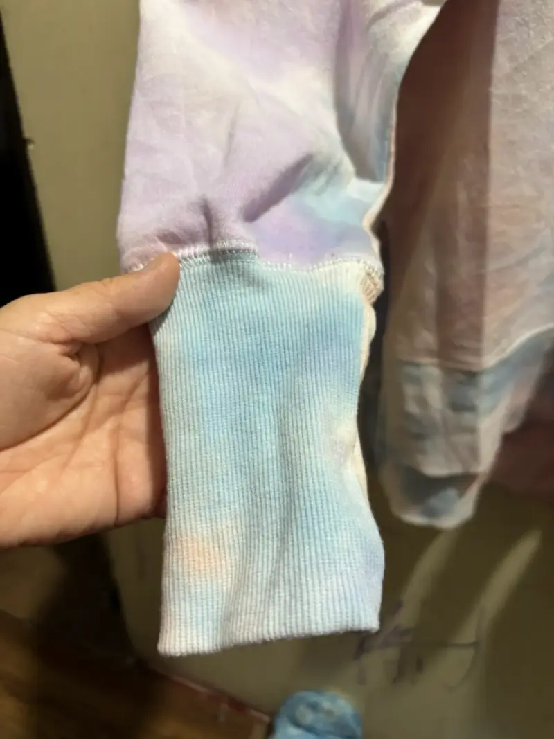 Polerón con capucha tie-dye unisex - 2