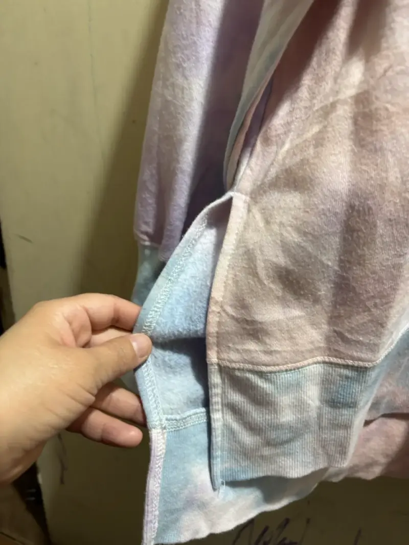 Polerón con capucha tie-dye unisex - 3