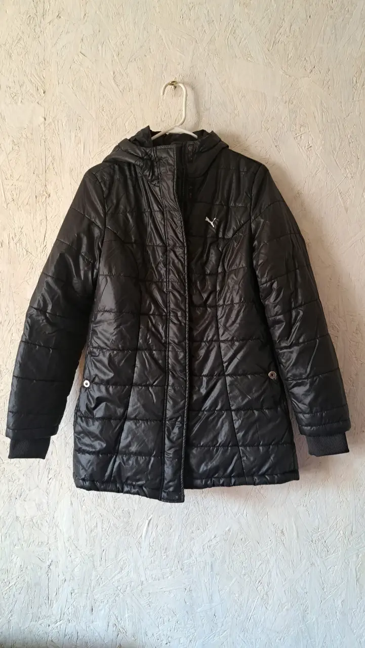 Chaqueta acolchada negra Puma para invierno - 1