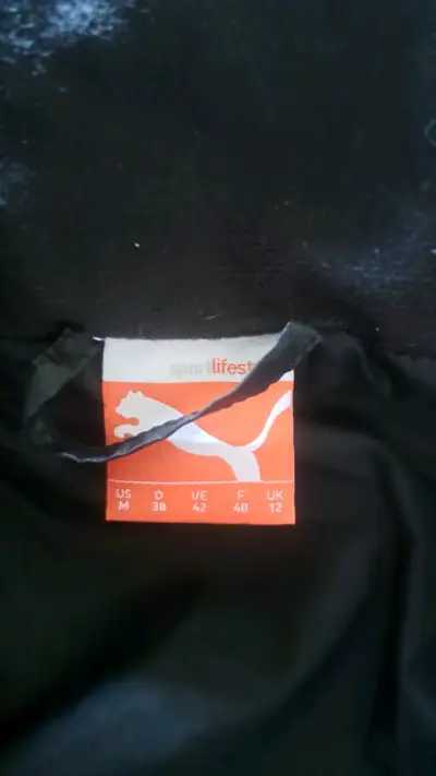 Chaqueta acolchada negra Puma para invierno - miniatura 4