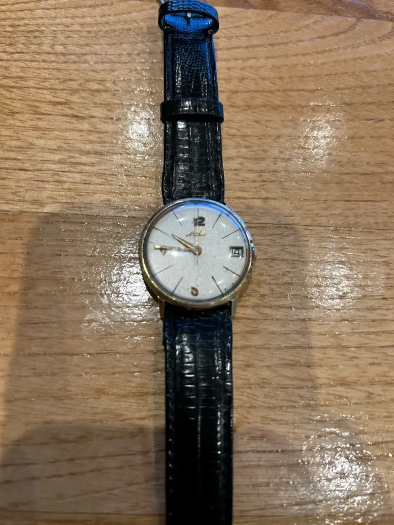Reloj clásico mido chapado - 3
